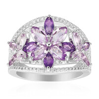 Amethyst-Silberring