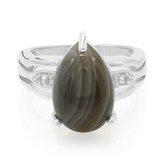 Botswana-Achat-Silberring