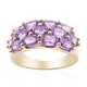 Purpurfarbener Ceylon-Saphir-Goldring