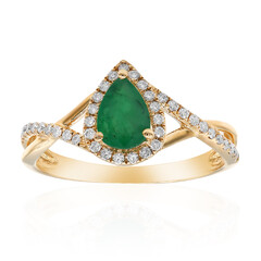AAA-Sambia-Smaragd-Goldring