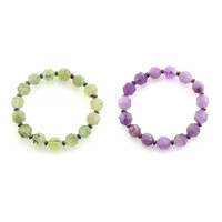 2er Set Edelstein-Armbänder