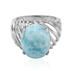 Larimar-Silberring