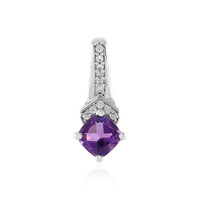 Marokkanischer Amethyst-Silberanhänger