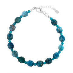 Apatit-Silberarmband