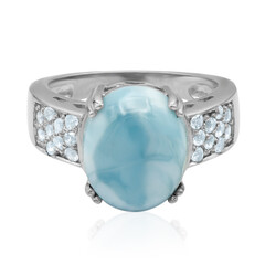 Larimar-Silberring