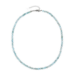 Larimar-Silberhalskette