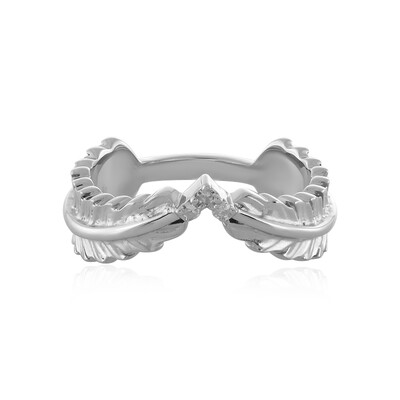 I3 (J) Diamant-Silberring