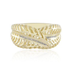 I2 (I) Diamant-Goldring (Ornaments by de Melo)