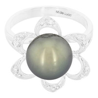 Tahitiperlen-Goldring