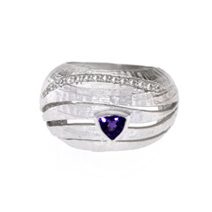 Sambia-Amethyst-Silberring
