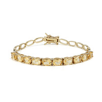 Citrin-Silberarmband