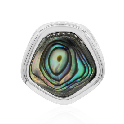 Abalone-Muschel-Silberanhänger (MONOSONO COLLECTION)