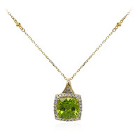 Dashihe-Peridot-Goldhalskette (CIRARI)