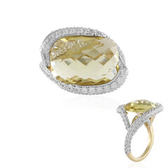 Ouro Verde-Quarz-Goldring (SUHANA)