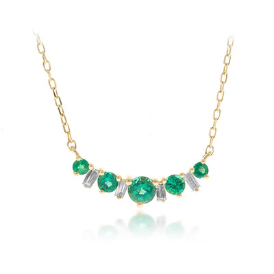 AAA-Sambia-Smaragd-Goldcollier (CIRARI)