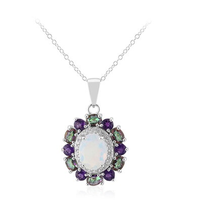Welo-Opal-Silberhalskette