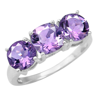 Amethyst-Silberring