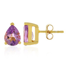 Lavendel-Amethyst-Silberohrringe