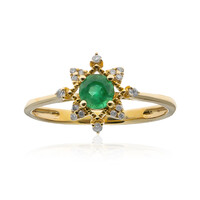 AAA-Sambia-Smaragd-Goldring (CIRARI)