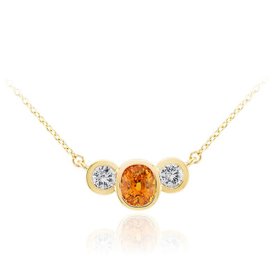 Ban Ka Cha-Oranger Saphir-Goldcollier