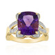 Sibirischer Amethyst-Goldring (Adela Gold)