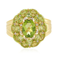 Peridot-Silberring