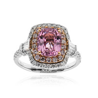 Pinkfarbener Burmesischer Spinell-Goldring (CIRARI)