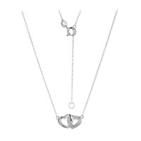 I3 (H) Diamant-Silbercollier