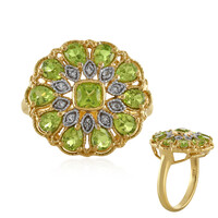 Peridot-Silberring