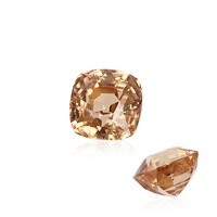 Champagner-Zirkon- 4,845 ct