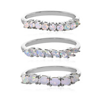 Welo-Opal-Silberringe