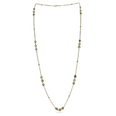 SI2 Fancy-Diamant-Goldhalskette (CIRARI)
