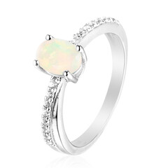Welo-Opal-Silberring