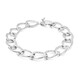 Chromverspiegelter Markasit-Silberarmband (Dallas Prince Designs)