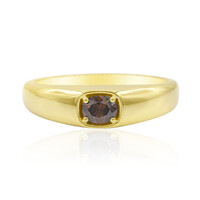 SI1 Argyle-Cognac-Diamant-Herren-Goldring (Mark Tremonti)