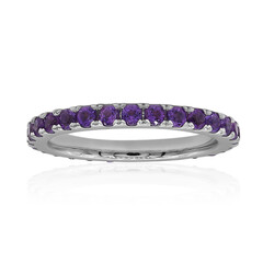 Sambia-Amethyst-Silberring