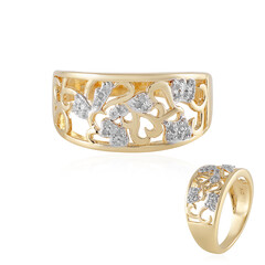 I3 (J) Diamant-Silberring