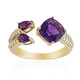 Sibirischer Amethyst-Goldring (Adela Gold)
