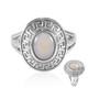 Weißer Opal-Silberring