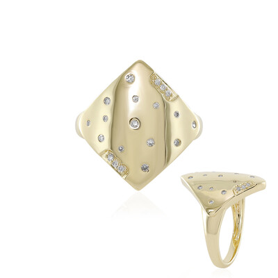 SI2 (H) Diamant-Goldring (de Melo)