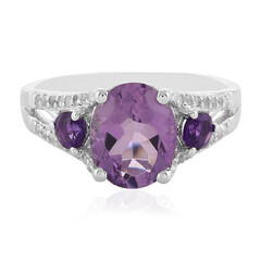 Amethyst-Silberring