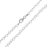 Design-Silberhalskette - 2,8 g - 42 cm