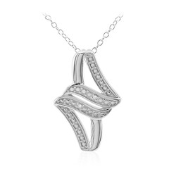 I3 (I) Diamant-Silberhalskette
