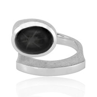 Indischer Stern-Diopsid-Silberring