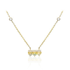 AAA-Welo-Opal-Goldhalskette (CIRARI)