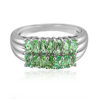 Paraiba-Turmalin-Herren-Silberring