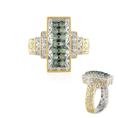 Brasilianischer Alexandrit-Silberring (Gems en Vogue)
