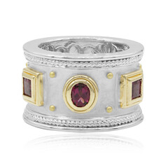 Rhodolith-Silberring (Dallas Prince Designs)