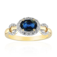 Blauer Queensland-Saphir-Goldring (Remy Rotenier)