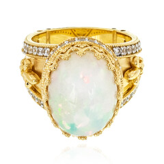 Welo-Opal-Silberring (Dallas Prince Designs)